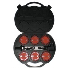 Red Knight Pod LED Hazard Lights