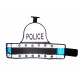Blue Police LED Armbands