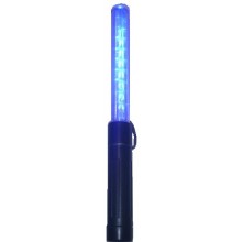 Blue Emergency Services Traffic Baton Compact