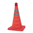 Traffic Cone Collapsible Auto Flashing Red/Blue LED's